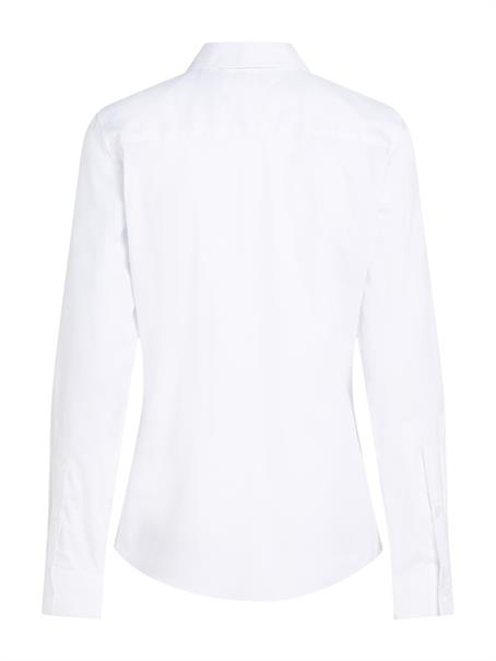 ESS POPLIN REGULAR SHIRT th optic white