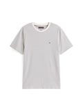 ESS SEASONAL REG FIT SOLID TEE ivory petal-preppy navy