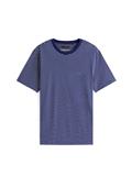 ESS SEASONAL REG FIT SOLID TEE preppy navy-ivory petal