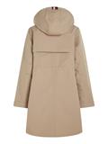 ESSENTIAL COTTON BLEND PARKA beige