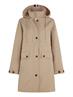 ESSENTIAL COTTON BLEND PARKA beige