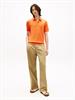 ESSENTIAL COTTON KNITTED POLO brilliant orange