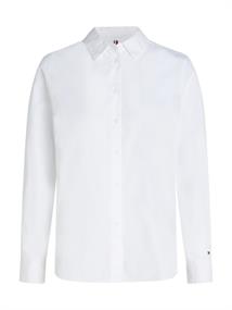 ESSENTIAL COTTON REGULAR SHIRT th optic white