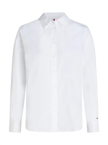 ESSENTIAL COTTON REGULAR SHIRT th optic white