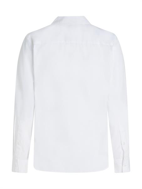 ESSENTIAL COTTON REGULAR SHIRT th optic white