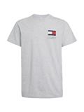 ESSENTIAL FLAG TEE EXT silver grey