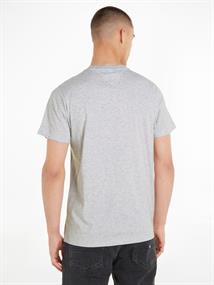 ESSENTIAL FLAG TEE EXT silver grey