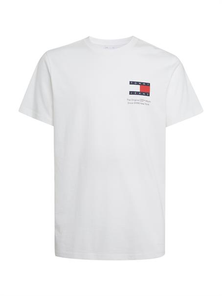 ESSENTIAL FLAG TEE EXT white