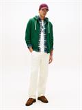 ESSENTIAL FLEECE ZIP THROUGH ornamental green
