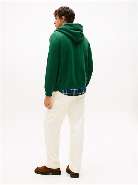 ESSENTIAL FLEECE ZIP THROUGH ornamental green