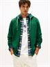 ESSENTIAL FLEECE ZIP THROUGH ornamental green