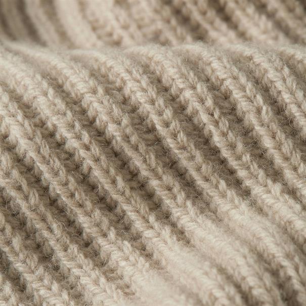 Essential half zip knit dk brick