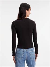 Essential Langarmshirt black