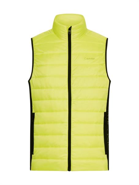 ESSENTIAL SIDE LOGO VEST sunny lime