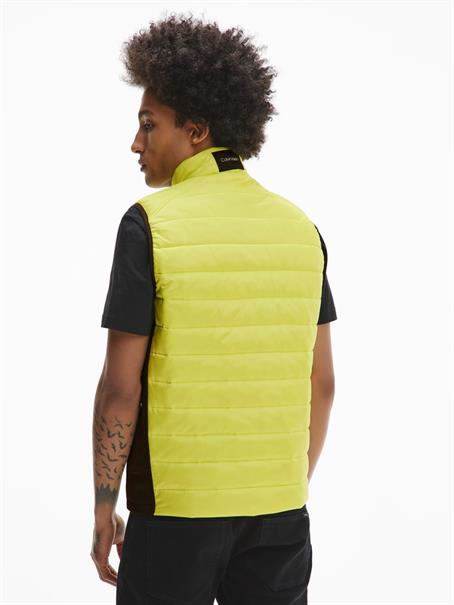 ESSENTIAL SIDE LOGO VEST sunny lime