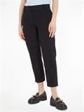 ESSENTIAL SLIM STRAIGHT CO CHINO black