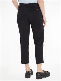 ESSENTIAL SLIM STRAIGHT CO CHINO black
