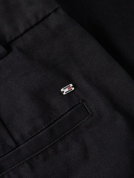 ESSENTIAL SLIM STRAIGHT CO CHINO black