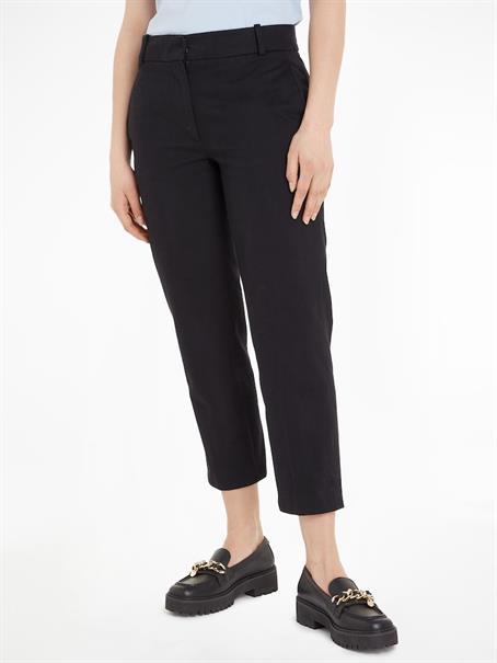 ESSENTIAL SLIM STRAIGHT CO CHINO black