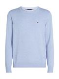 ESSENTIAL SSNL COTTON CREW NECK vessel blue heather