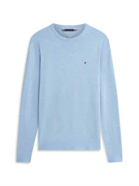 ESSENTIAL SSNL COTTON CREW NECK vessel blue heather