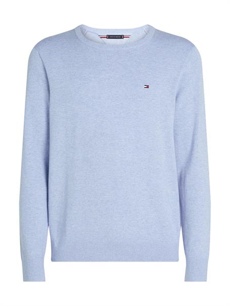 ESSENTIAL SSNL COTTON CREW NECK vessel blue heather
