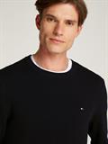 ESSENTIAL STRUCTURE CREW NECK black