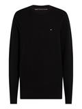 ESSENTIAL STRUCTURE CREW NECK black