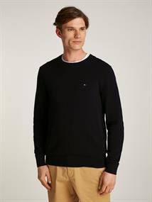 ESSENTIAL STRUCTURE CREW NECK black