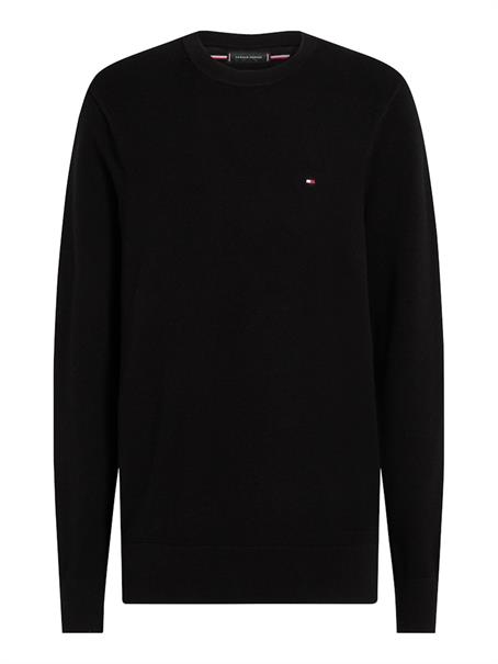 ESSENTIAL STRUCTURE CREW NECK black