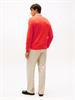 ESSENTIAL STRUCTURE CREW NECK brilliant orange