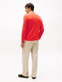 ESSENTIAL STRUCTURE CREW NECK brilliant orange