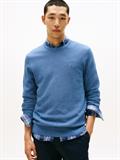 ESSENTIAL STRUCTURE CREW NECK petrol blue heather