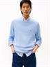 ESSENTIAL STRUCTURE CREW NECK vessel blue heather2