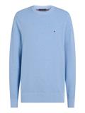 ESSENTIAL STRUCTURE CREW NECK vessel blue heather