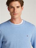ESSENTIAL STRUCTURE CREW NECK vessel blue heather