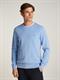 ESSENTIAL STRUCTURE CREW NECK vessel blue heather