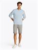 ESSENTIAL TERRY CREWNECK breezy blue