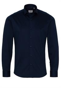 ETERNA Soft Tailoring Jerseyhemd SLIM FIT blau2