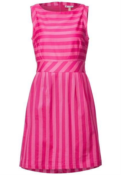 Etuikleid mit Streifenmuster nu pink