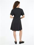 F&F INTERLCK MODAL KNEE DRS SS black