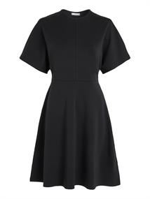 F&F INTERLCK MODAL KNEE DRS SS black