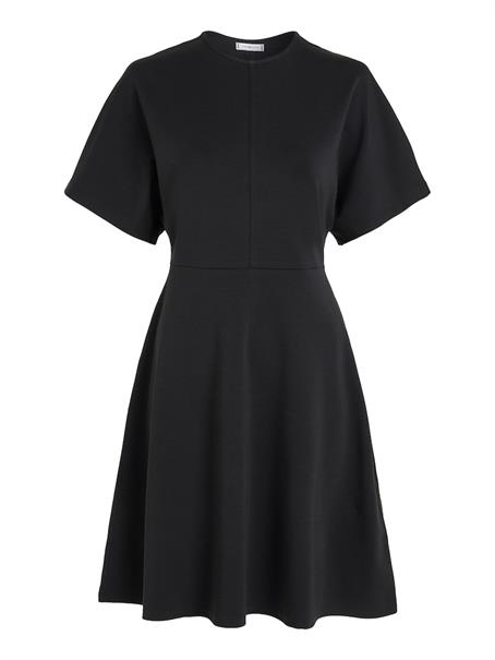F&F INTERLCK MODAL KNEE DRS SS black
