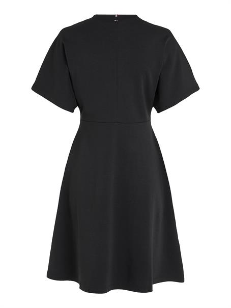 F&F INTERLCK MODAL KNEE DRS SS black