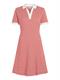 F&F OPEN PLCKT LYCLL POLO DRS SS breton fierce red-ecru