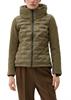 Fabric-Mix-Jacke olive