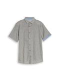 faded leaf green chambray