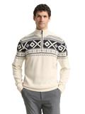Fair-Isle Troyer Strickpullover offwhite fair isle design