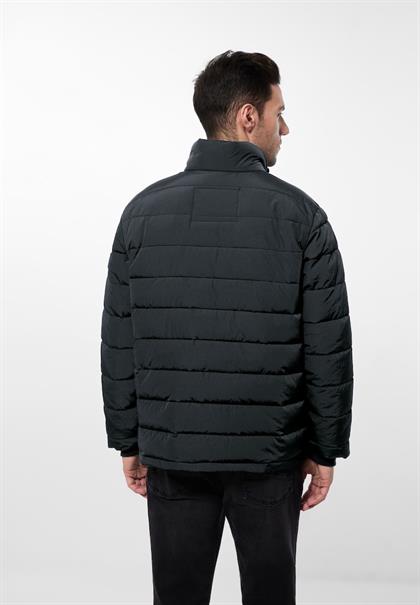 Fake Light Daunen Jacke limousine black