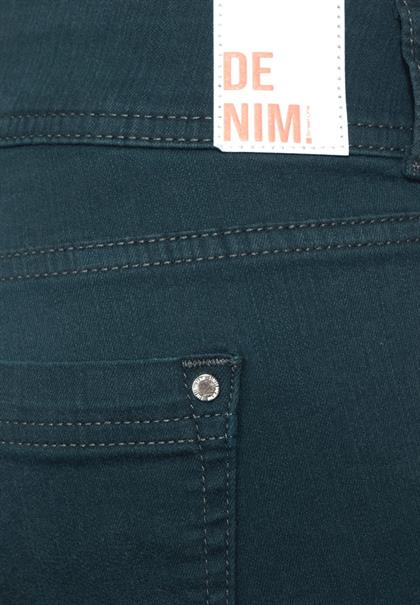 Farbige Casual Fit Jeans cool vintage green washed